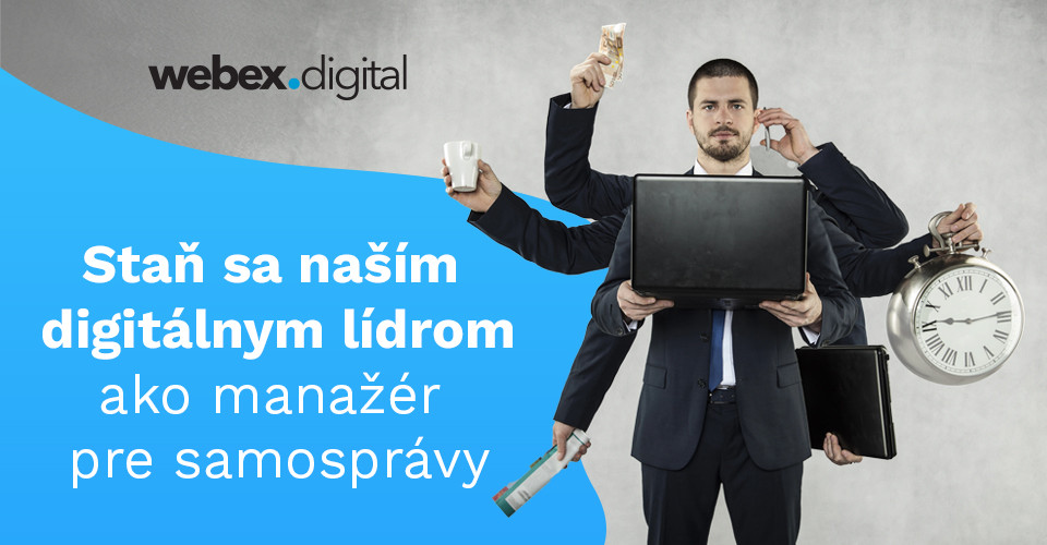 Manažér pre digitalizáciu samospráv